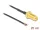 Delock Antenna kábel RP-SMA anya válaszfali csatlakozóval apa MHF  4L LK-dugó 1.37 20 cm menethossz (DL-12656)