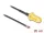 Delock Antenna kábel SMA anya válaszfali csatlakozóval apa MHF  4L LK-dugó 1.37 20 cm menethossz 10 (DL-12662)