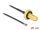 Delock Antenna kábel SMA anya válaszfali csatlakozóval apa MHF  4L LK-dugó 1.37 20 cm menethossz 10