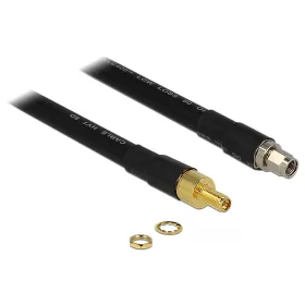   Delock RP-SMA dugó > RP-SMA Jack CFD400 LLC400 2 m alacsony veszteségű (DL-13014)