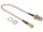Delock Antennakábel F jack válaszfal > SMB dugó RG-316 25 cm