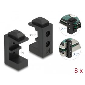   Delock Merevlemez tartó 2.5  és 3.5  HDD / SSD-khez (DL-18027)