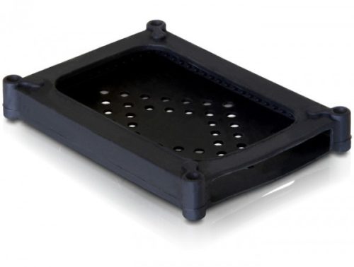 Delock Szilikon védőtok 2.5  HDD-hez, fekete
