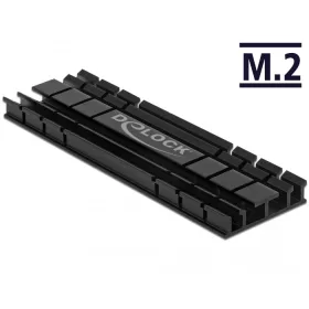   Delock Hűtőborda lapos, 70 mm-es, M.2 modulhoz, fekete (DL-18285)