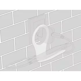   Delock Fehér mobiltelefontöltő tartó csatlakozóaljzathoz (DL-18327)