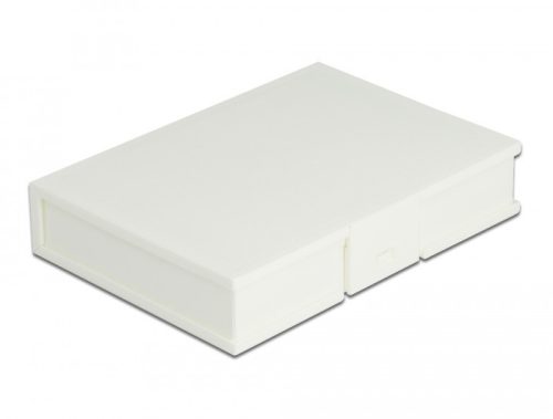 Delock 3.5  HDD fehér védő doboz