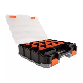   Delock Rendező doboz 34 egységgel, 320 x 270 x 80 mm méretben, narancs és fekete (DL-18417)