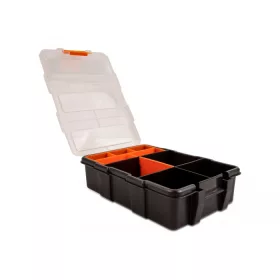   Delock Rendező doboz 11 egységgel, 220 x 155 x 60 mm méretben, narancs és fekete (DL-18419)