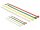 Delock színes kábelkötözők, 100 x 2.5 mm + 200 x 3.6 mm 200 darab
