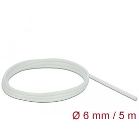 Delock Üvegszálas borítás 5 m x 6 mm fehér (DL-18929)