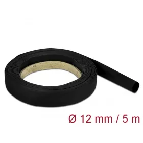 Delock Fekete zsugorcső 5 m x 12 mm (DL-18939)