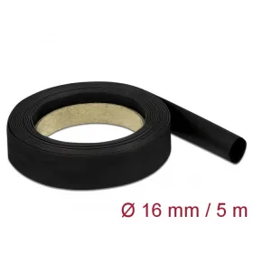 Delock Fekete zsugorcső 5 m x 16 mm (DL-18940)