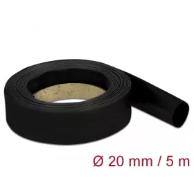 Delock Fekete zsugorcső 5 m x 20 mm (DL-18942)