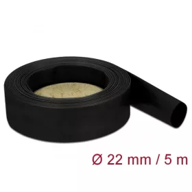 Delock Fekete zsugorcső 5 m x 22 mm (DL-18943)
