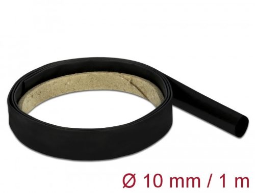 Delock Fekete zsugorcső 1 m x 10 mm