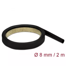 Delock Fekete zsugorcső 2 m x 8 mm (DL-18980)