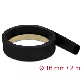 Delock Fekete zsugorcső 2 m x 16 mm (DL-18983)