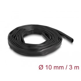   Delock PVC szigetelő borító cső 3 m x 10 mm fekete (DL-19009)