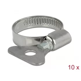   Delock Pillangó tömlő bilincs 22 - 32 mm 10 db. fém (DL-19578)