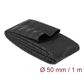   Delock Zsugorcső X-mintás nem csúszós 1 m x 50 mm fekete (DL-19607)