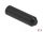 Delock 70 x 16 mm méretű lezáró vég belül ragasztó felülettel 2 db. fekete