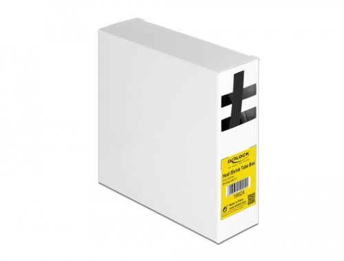 Delock Fekete, hő csökkentő csődoboz 10 m x 9,5 mm
