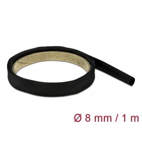   Delock Fekete, hőre szűkülő tubus 1 m x 8 mm méretű szűkülési aránya 4:1 (DL-20658)