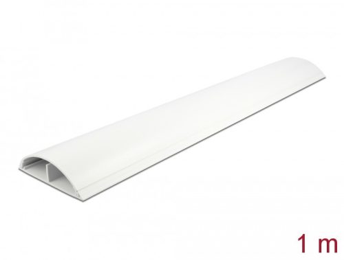 Delock Kábelcsatorna 89 x 21 mm - hossza 1 m, fehér