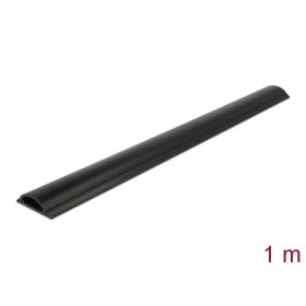   Delock Kábelcsatorna 50 x 12 mm - hossza 1 m, fekete (DL-20710)