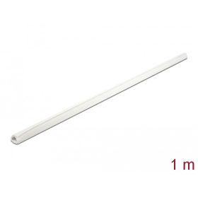   Delock Mini kábelcsatorna önzáró 12 x 12 mm - hossza 1 m fehér (DL-20718)