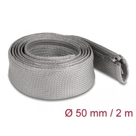   Delock Befont karmantyú zipzáras szorítóval hőállóság egészen 2 m x 50 mm-es szürke (DL-20832)