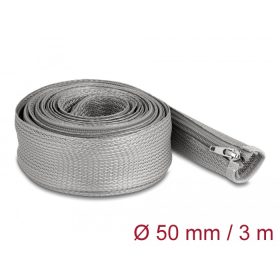   Delock Befont karmantyú zipzáras szorítóval hőállóság egészen 3 m x 50 mm-es szürke (DL-20838)