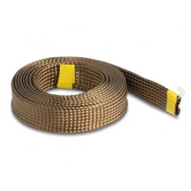   Delock Barna fonott öv bazalt szálakból 2 m x 15 mm (DL-20888)