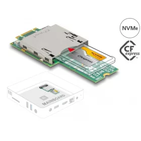   Delock Adapter, M.2 kulcs B+M dugó - CFexpress nyílás (DL-21360)