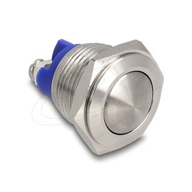   Delock Nyomógomb installáláshoz 16 mm 2 db. csavaros kapocs aktuátor nagyon domború (DL-22037)