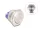 Delock Nyomógomb installáláshoz 19 mm 2 db. csavaros kapocs aktuátor lapos (DL-22040)