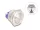 Delock Nyomógomb installáláshoz 19 mm 2 db. csavaros kapocs aktuátor nagyon domború (DL-22041)