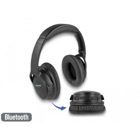   Delock Bluetooth 5.0 fejhallgató összehajtható, beépített mikrofonnal és intenzív Basszussal (DL-27181)