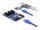Delock Riser Card PCI Express x1 3 x PCIe x1 50 cm-es USB-kábellel (DL-41442)
