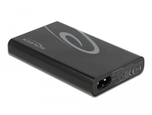 Delock USB töltő 2 db. USB Type-C  PD 3.0 + 1 db. A-típusú USB 60 W-tal