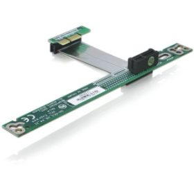   Delock PCI Express emelő kártya x1, 7 cm-es flexibilis kábellel (DL-41752)