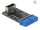 Delock USB 3.2 Gen 1 átalakító, tűfejes anya   belső A kulcs anya