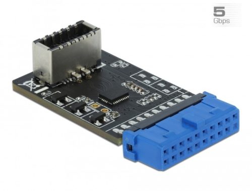 Delock USB 3.2 Gen 1 átalakító, tűfejes anya   belső A kulcs anya