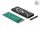 Delock Külső ház SuperSpeed USB B-kulcs M.2 SATA SSD-hez