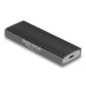   Delock Külső USB Type-C  kombinált ház M.2 NVMe PCIe vagy SATA SSD eszközhöz - szerszám mentes (DL-42019)