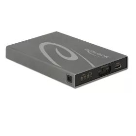   Delock Külso merevlemezház 2 x mSATA SSD > USB 3.1 Gen 2 USB Type-C  hüvely, RAID-dal (DL-42590)