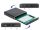 Delock Külső ház 2.5  SATA HDD / SSD-hez további USB Type-C  és A-típusú USB portokkal, valamint SD