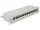 Delock 10  Patch Panel 12 Port Cat.6A szürke (DL-43308)