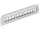 Delock 10  Keystone Patch Panel 12 portos fém, szürke színű (DL-43327)