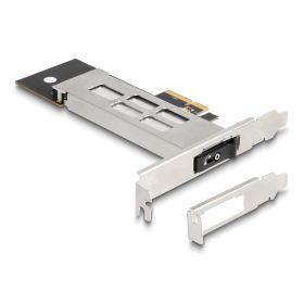   Delock PCI expressz kártya mobil-rack 1 x M.2 NMVe SSD-hez - alacsony profilú formatényező (DL-47028)
